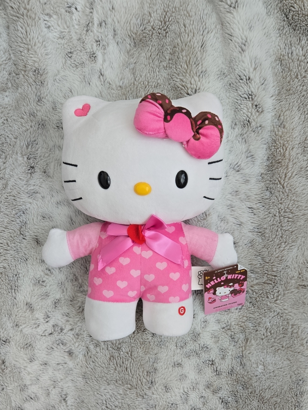 Hello Kitty Animated Plush Valentines day